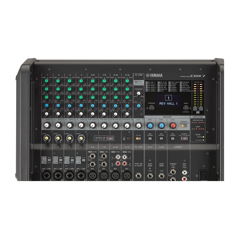 YAMAHA EMX7 Powered Mixer｜功率混音器