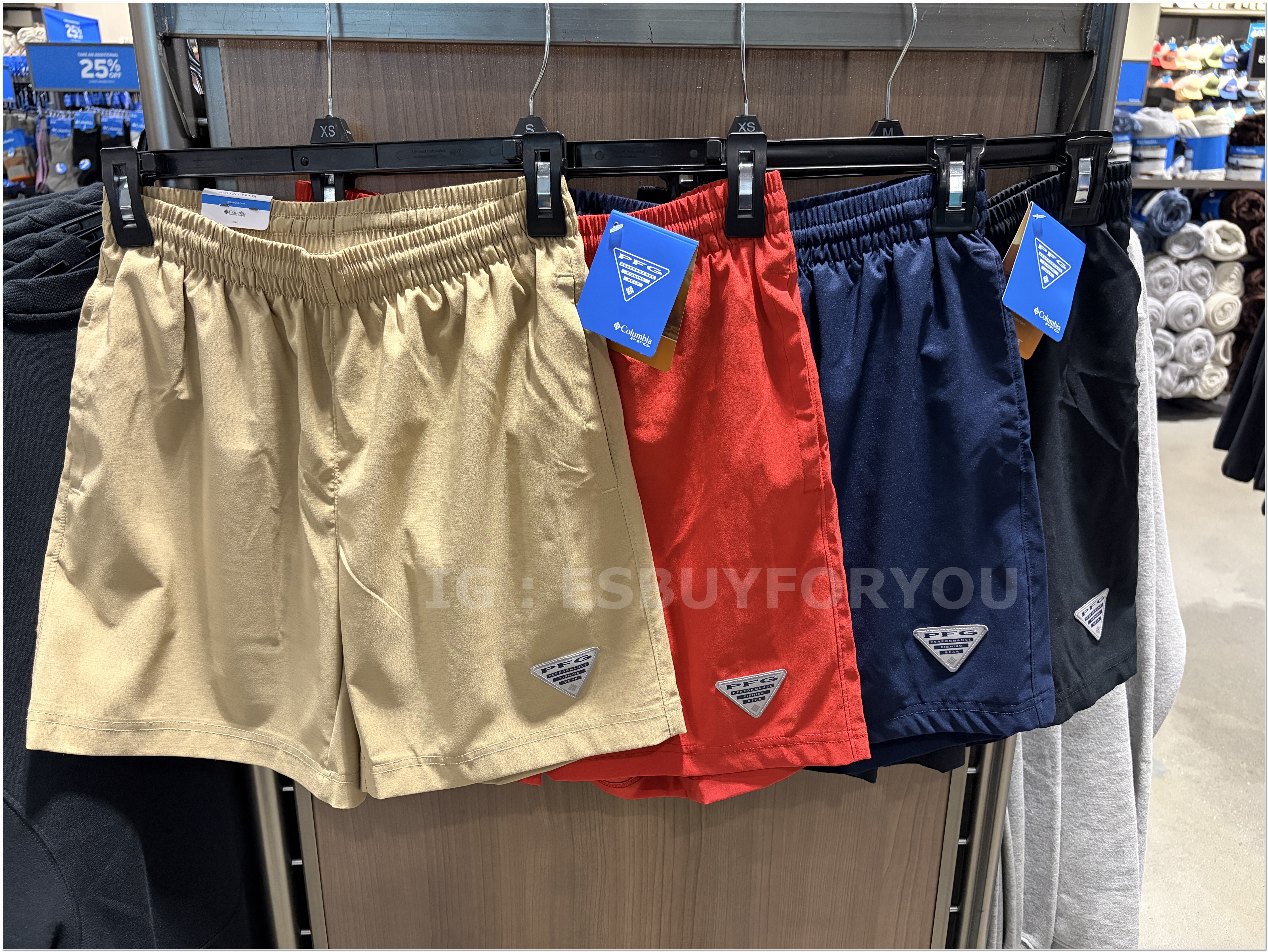 【限時】Columbia 哥倫比亞 男款 PFG 系列 Omni-Shade 輕量速乾 高係數防曬抗UV短褲 6吋 (5色)