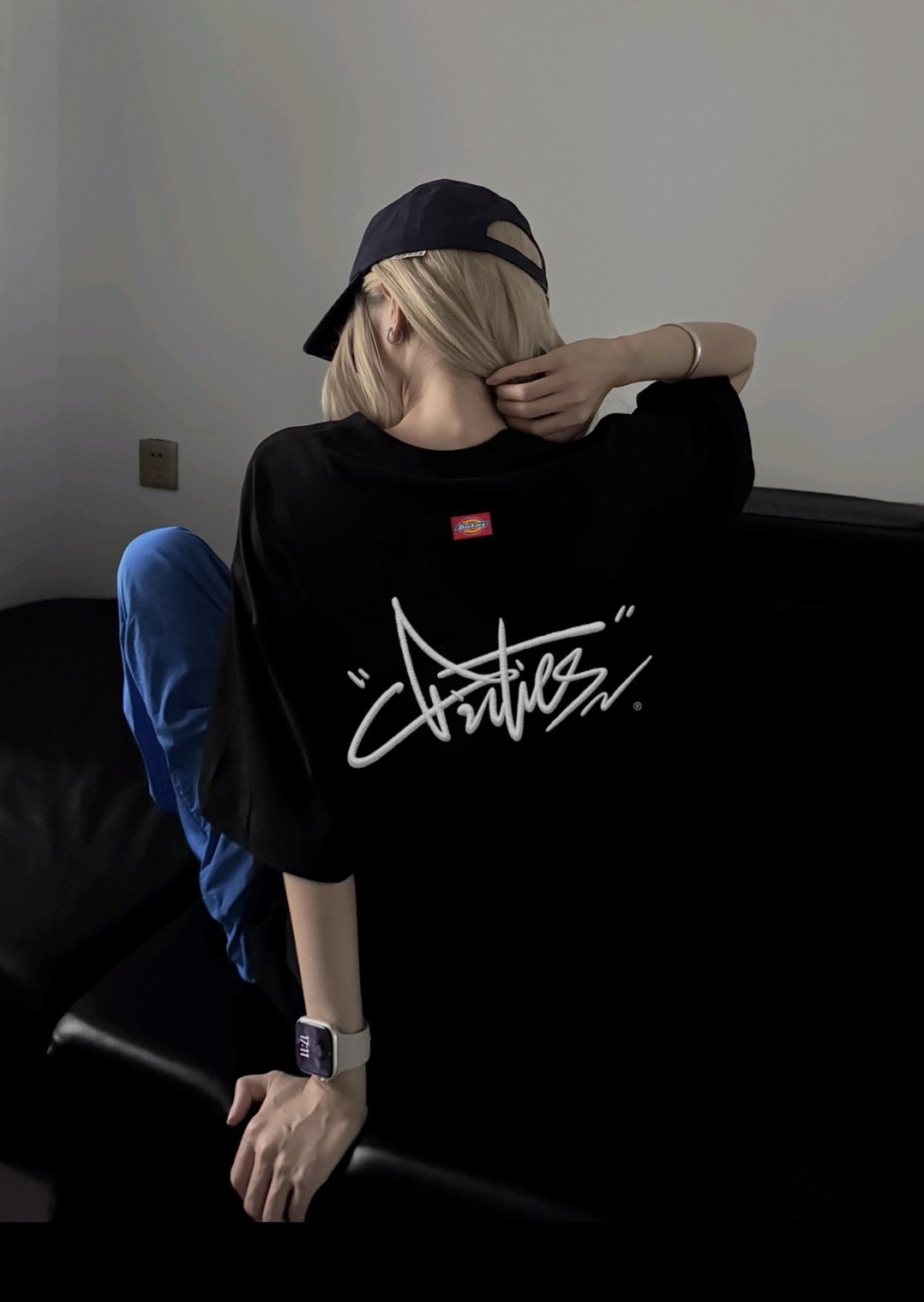 （現貨）Dickies 藝術簽名 刺繡logo 短T DKU262NKT466