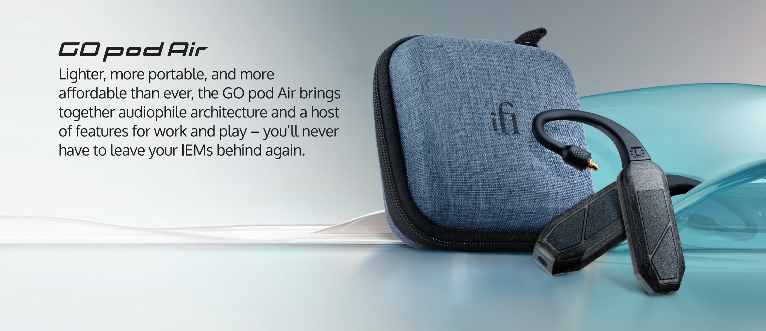 iFi Audio GO pod Air Bluetooth DAC Headphone Amp Brochure Image