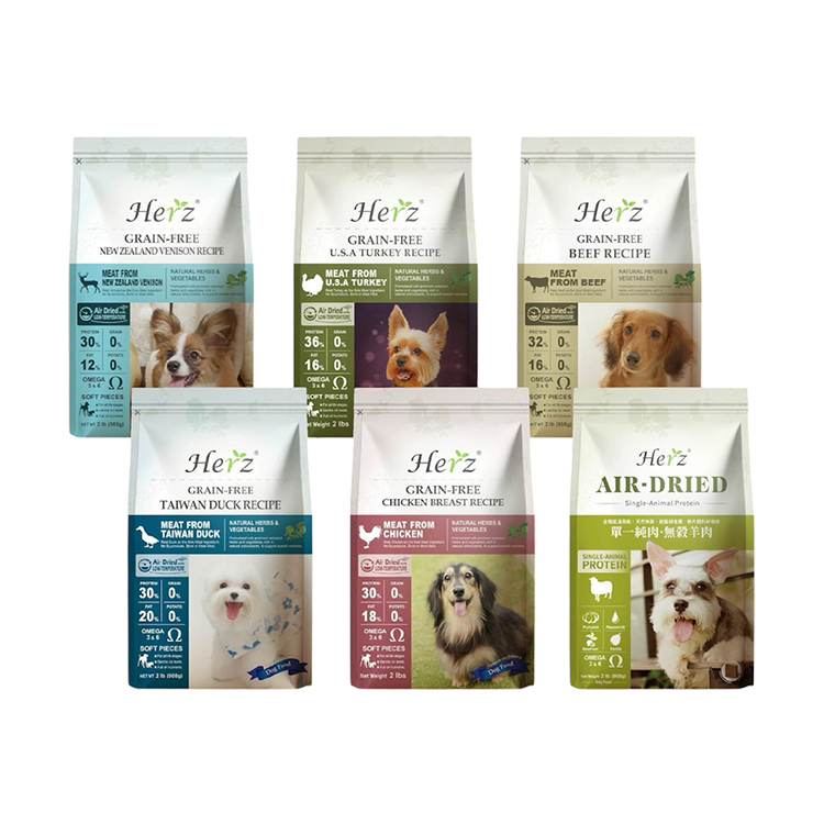 Herz 赫緻 單一純肉 低溫風乾無穀犬糧 908g