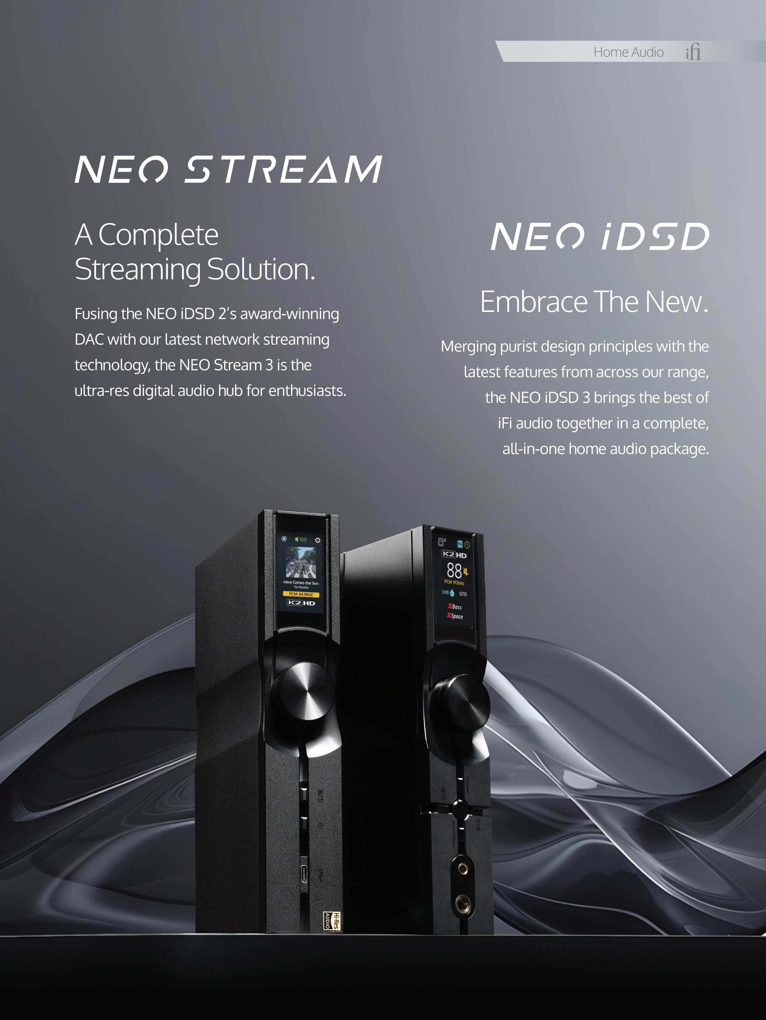 iFi Audio NEO iDSD 3 Bluetooth DAC / Amplifier Brochure Image
