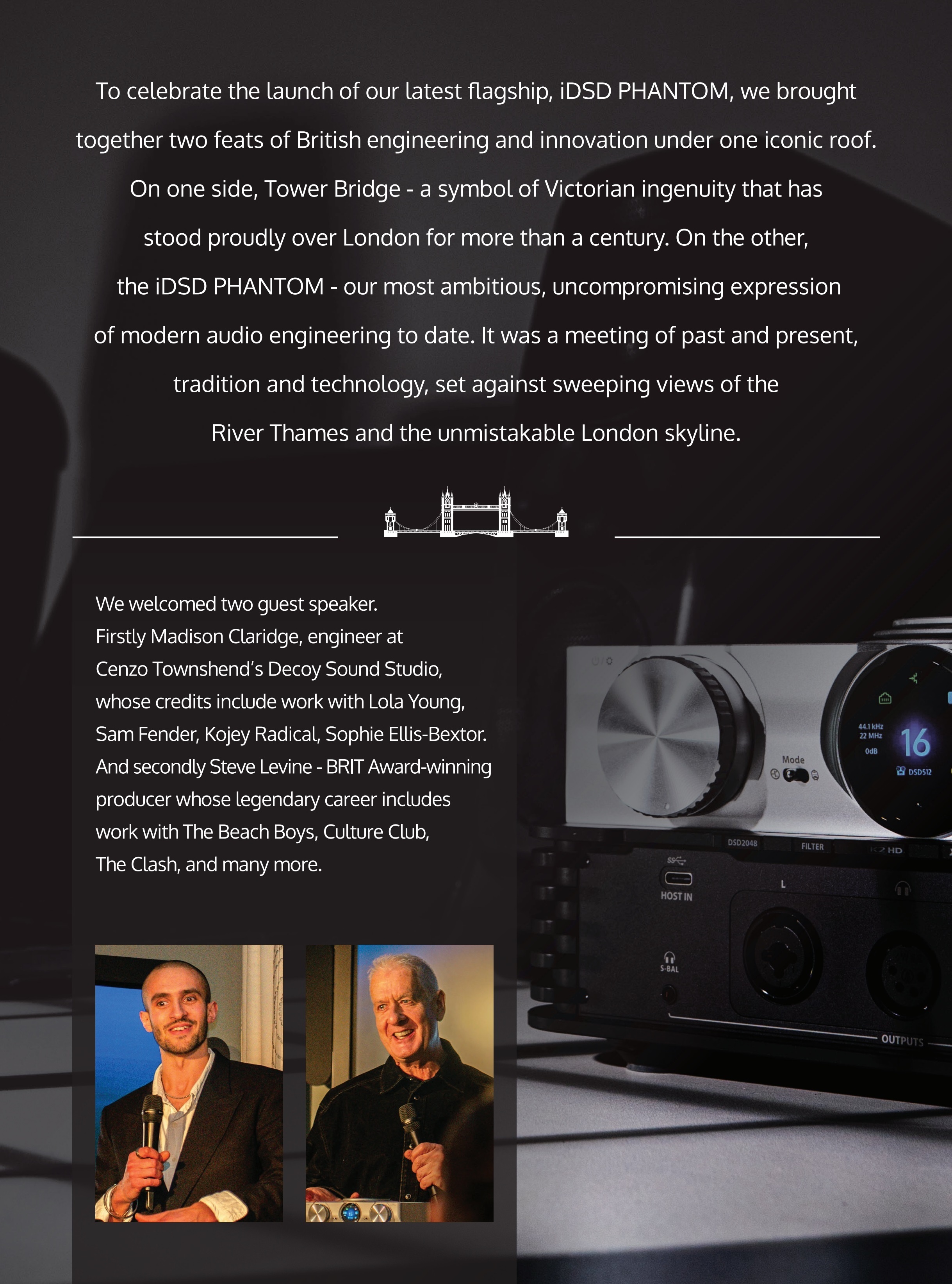 iFi Audio iDSD Phantom Streamer DAC / Headphone Amplifier Brochure pg2