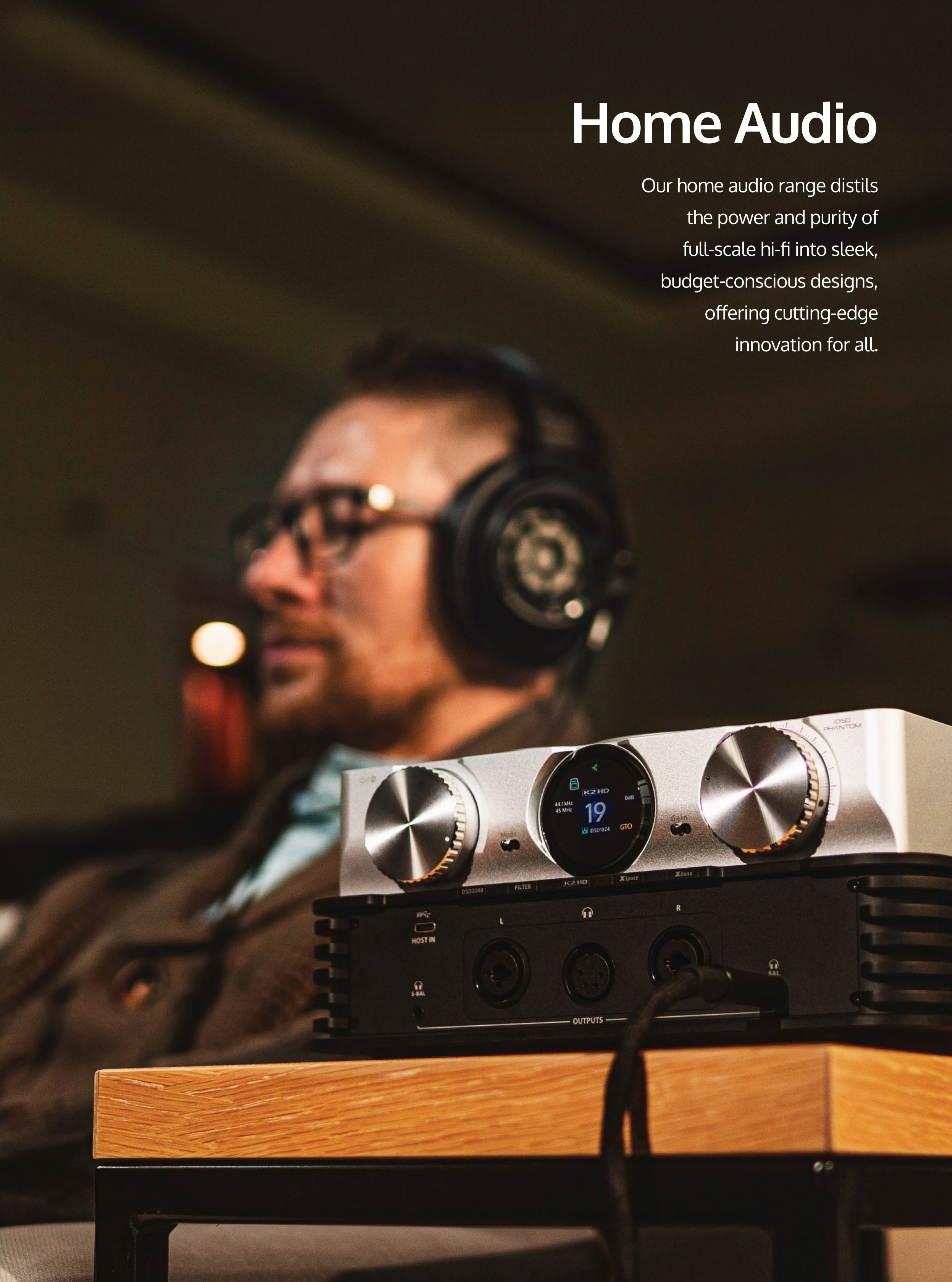 iFi Audio iDSD Phantom Streamer DAC / Headphone Amplifier Brochure pg1