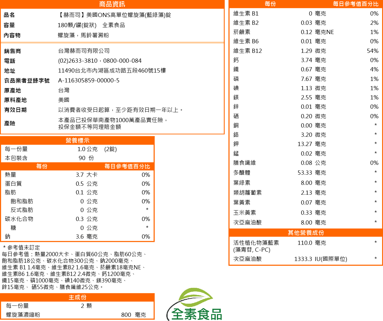 商品資訊圖片