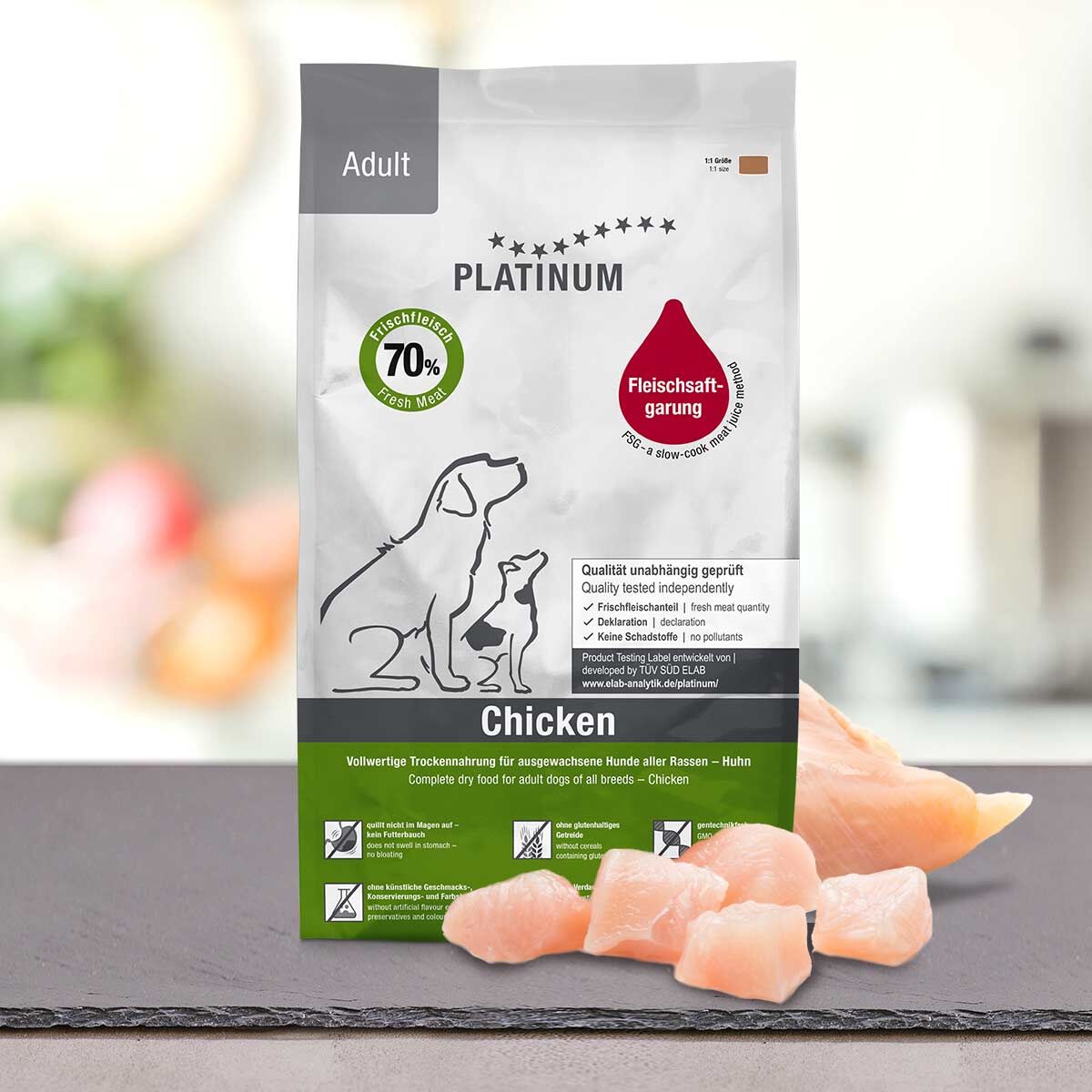 『白金』鮮雞肉成犬配方(3.3lb)(此日期前最佳:2026年12月31日)