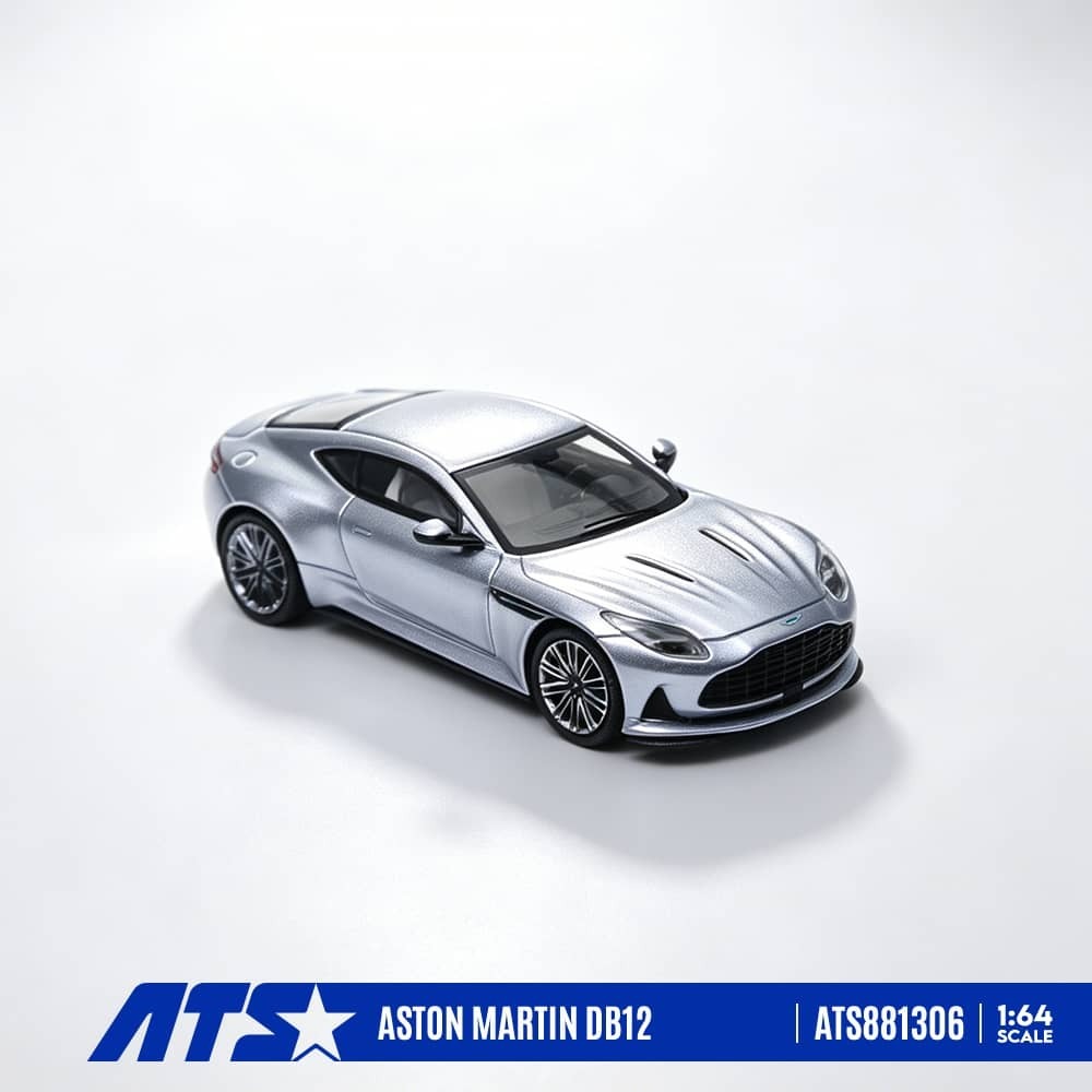 PO-$160 * ATS MODEL * 1:64 ASTON MARTIN DB12 COUPE LAGUNA SECA