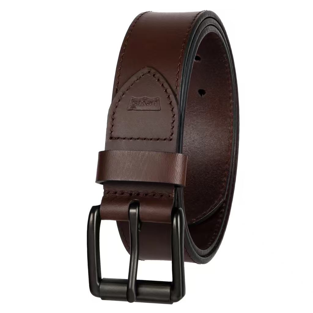 【預購】Levi's H063009  男裝真皮皮帶 (深棕色)