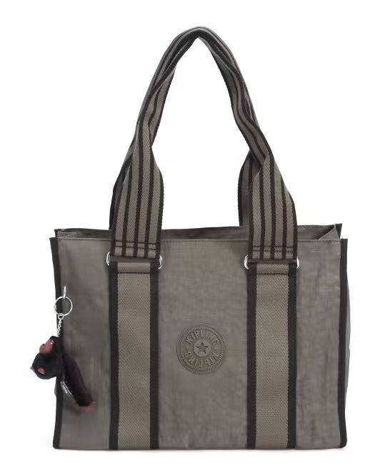 【預購】KIPLING H063013 尼龍托特包 (灰綠色)
