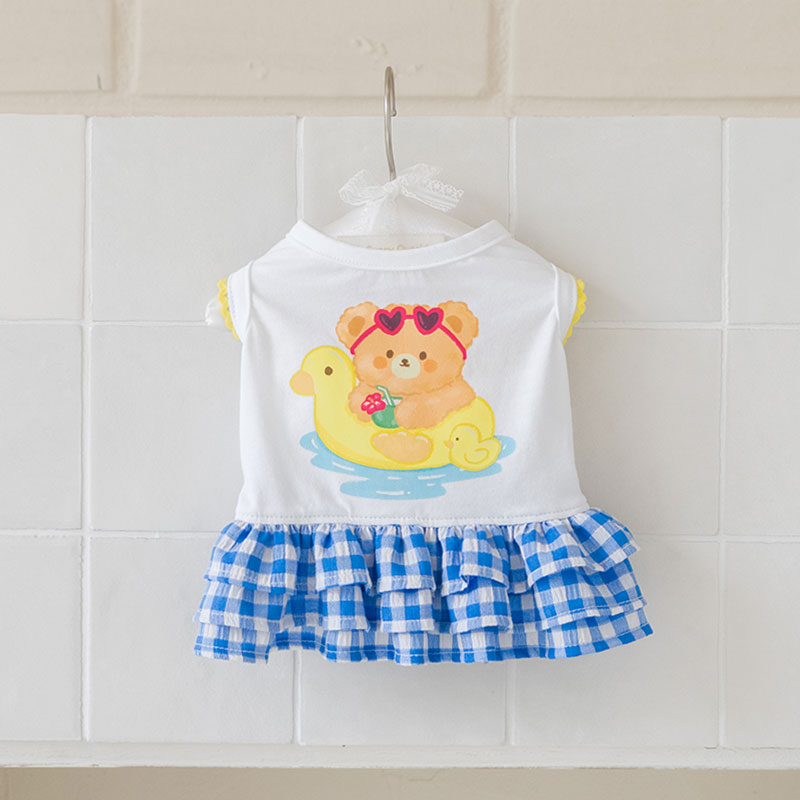 Floating Bear Picnic Dress｜漂浮小熊野餐連衣裙 It’s