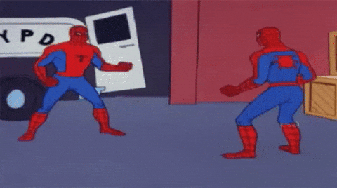 蜘蛛人互指GIF