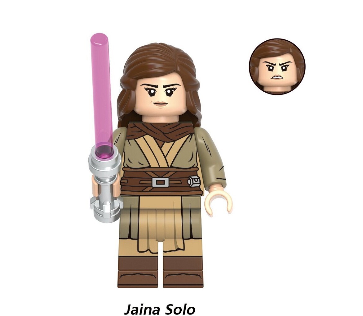 Star Wars Jain Solo Custom Minifigures Fit Lego G0192 GH0721