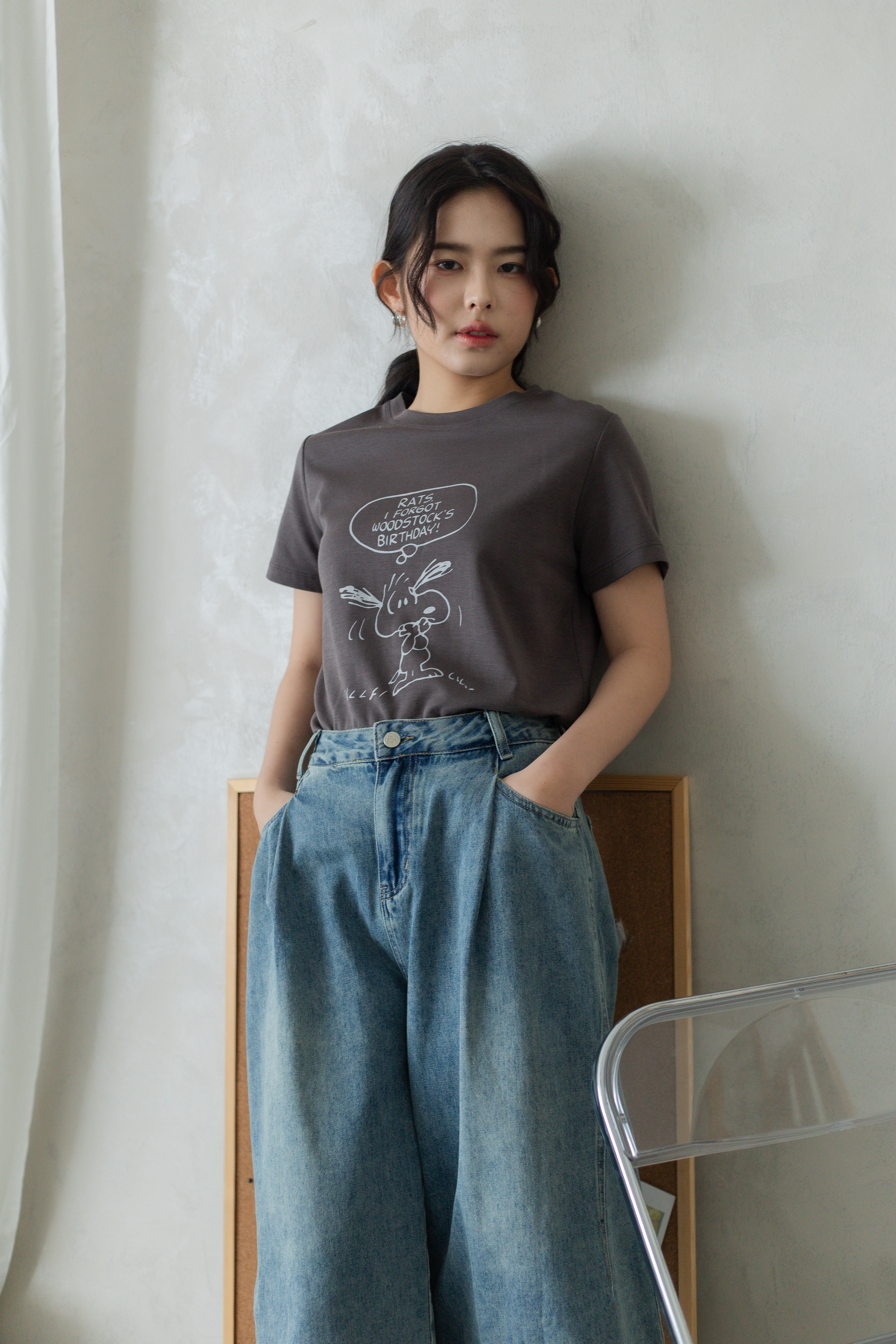 Aloy Denim Culottes Denim -2801PLDEN