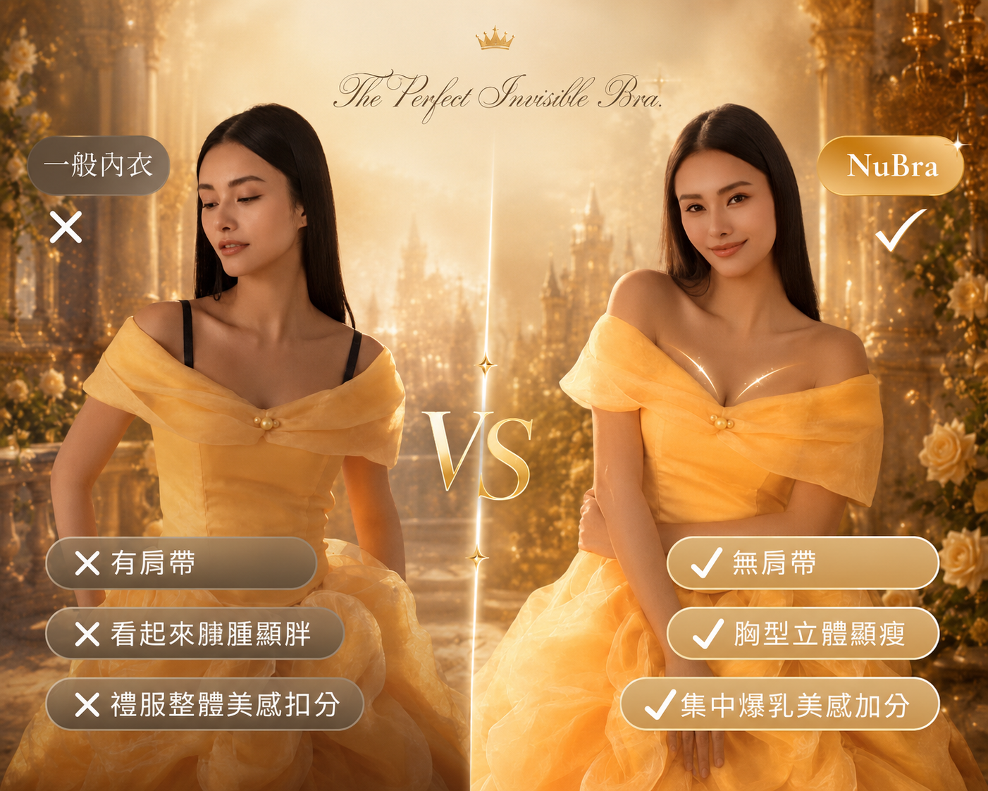 貝兒 Before/After 對比圖