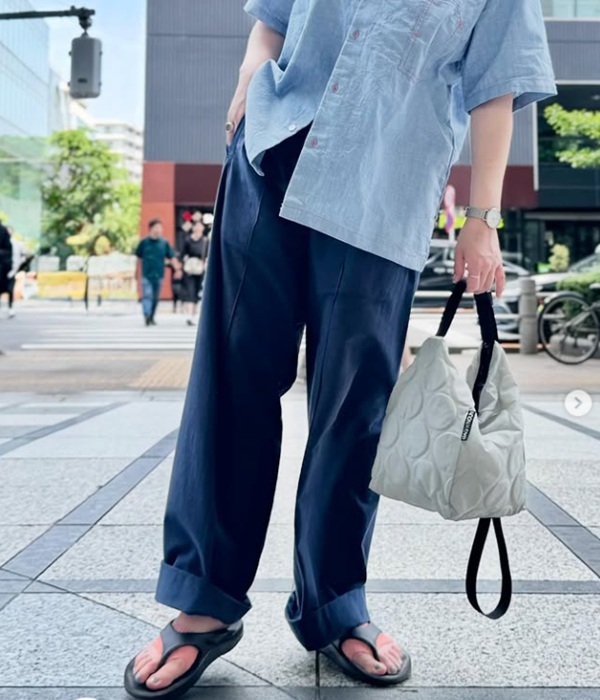 Bag'n'Noun｜DOTS SHOULDER單肩包 S號 - 淺灰 (70020962ECRU)