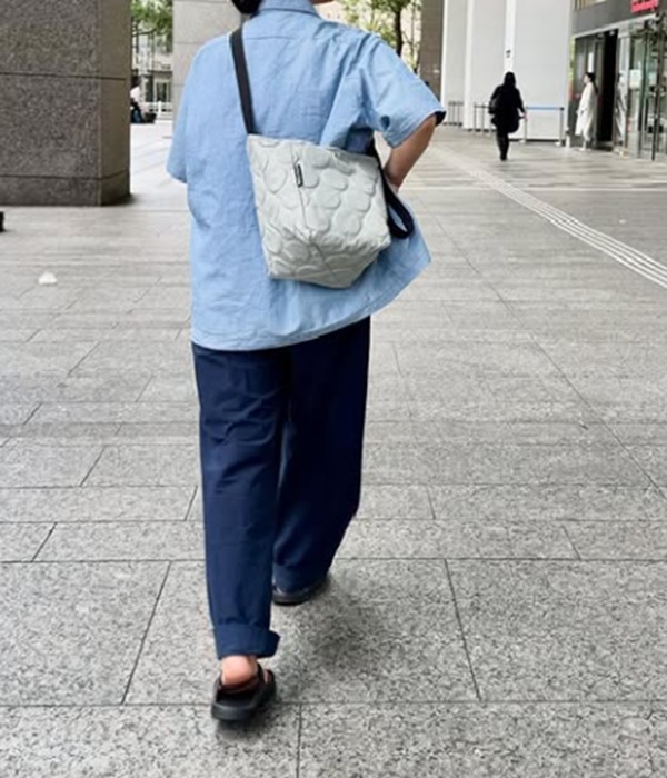 Bag'n'Noun｜DOTS SHOULDER單肩包 S號 - 淺灰 (70020962ECRU)