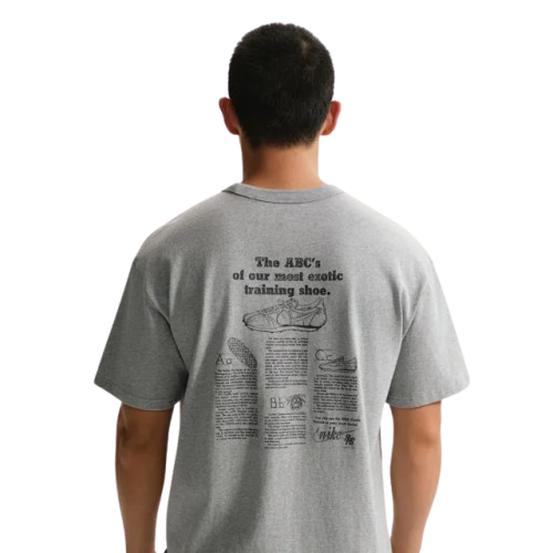 【官網限定】NIKE AS M NSW PREM GFX TEE 短袖上衣 男 寬鬆 灰 IV2639-063 VI