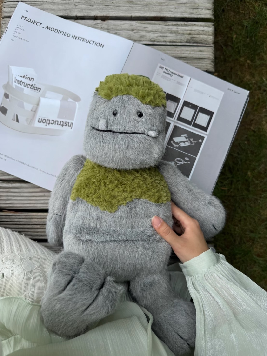 JELLYCAT 石頭人 灰色 玩偶 毛絨公仔 35CM