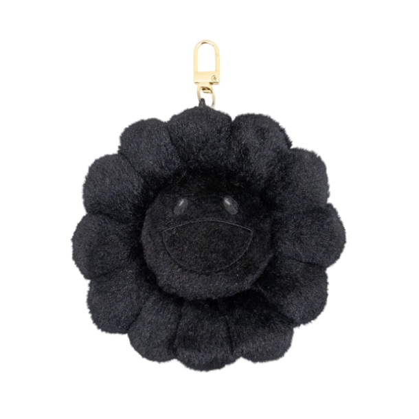 村上隆 Takashi Murakami - Mascot Plush Keychain (Black)
