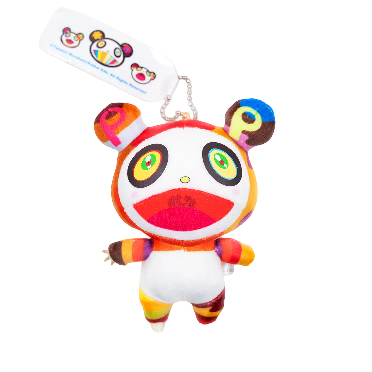 村上隆 Takashi Murakami - Mini Plush Panda Cub Keychain