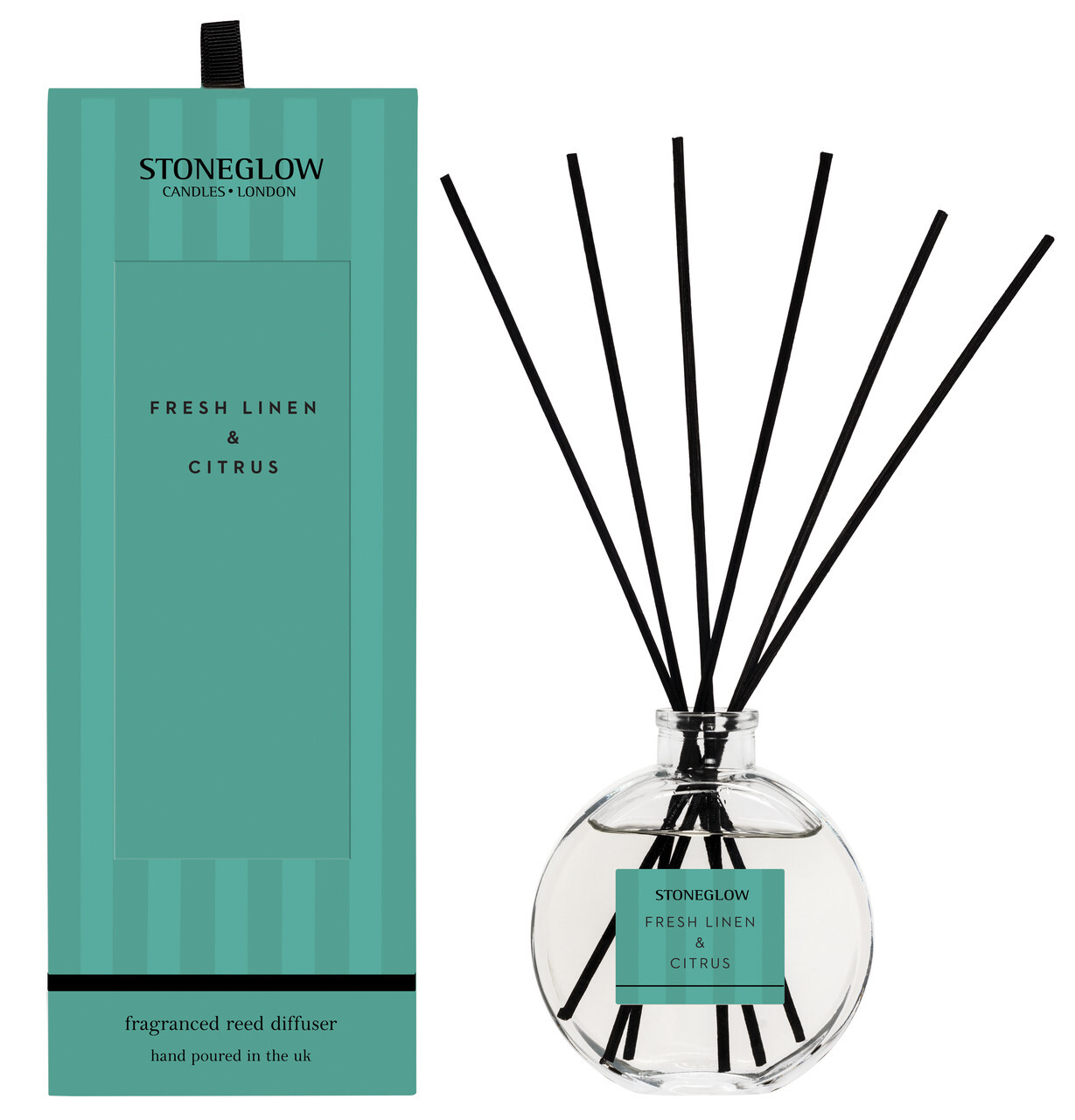STONEGLOW Modern Classics - Fresh Linen & Citrus Scented Reed Diffuser | 120ml