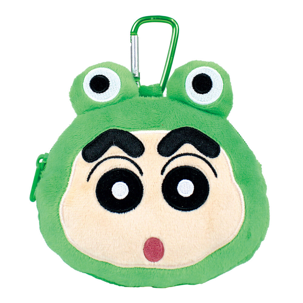 Crayon Shin-chan Frog Pouch Keychain