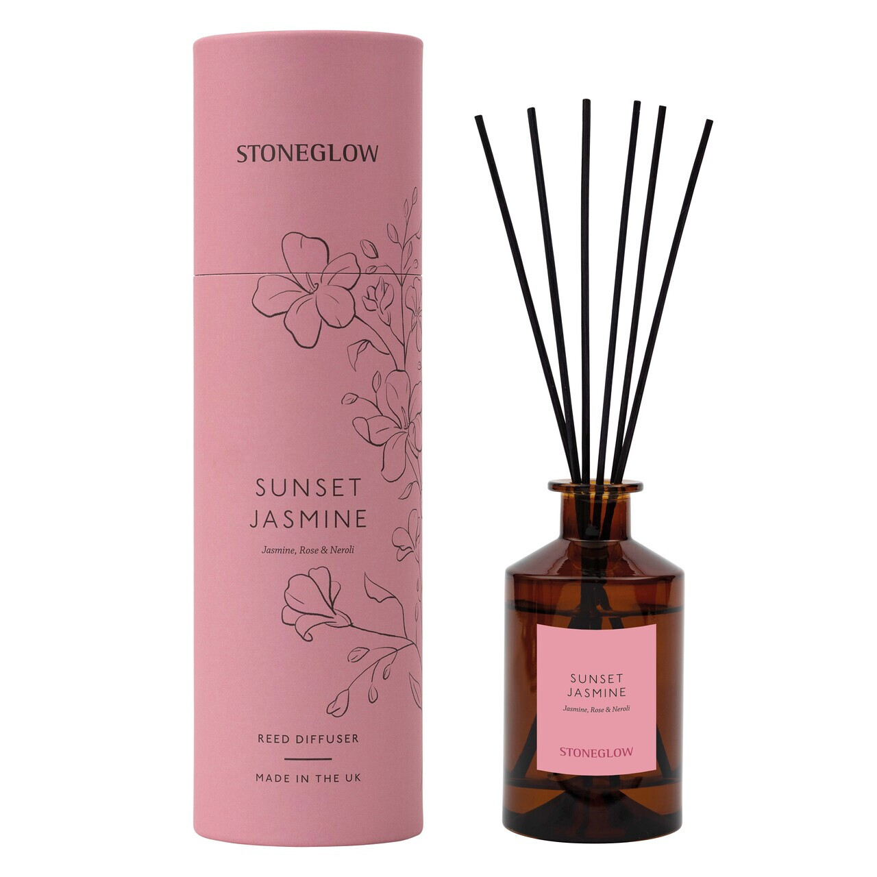 STONEGLOW The Walled Garden - Sunset Jasmine Scented Reed Diffuser | 160ml