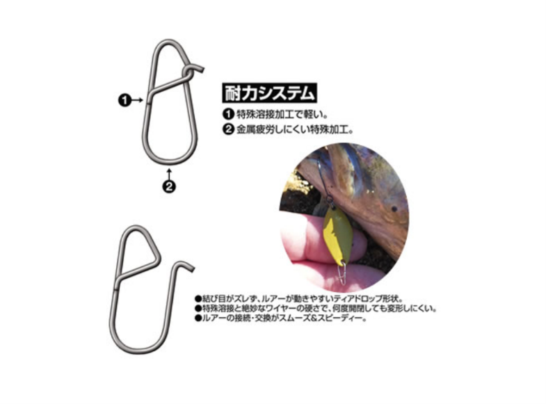 OWNER C'ultiva P-20 Power Snap 路亞別針