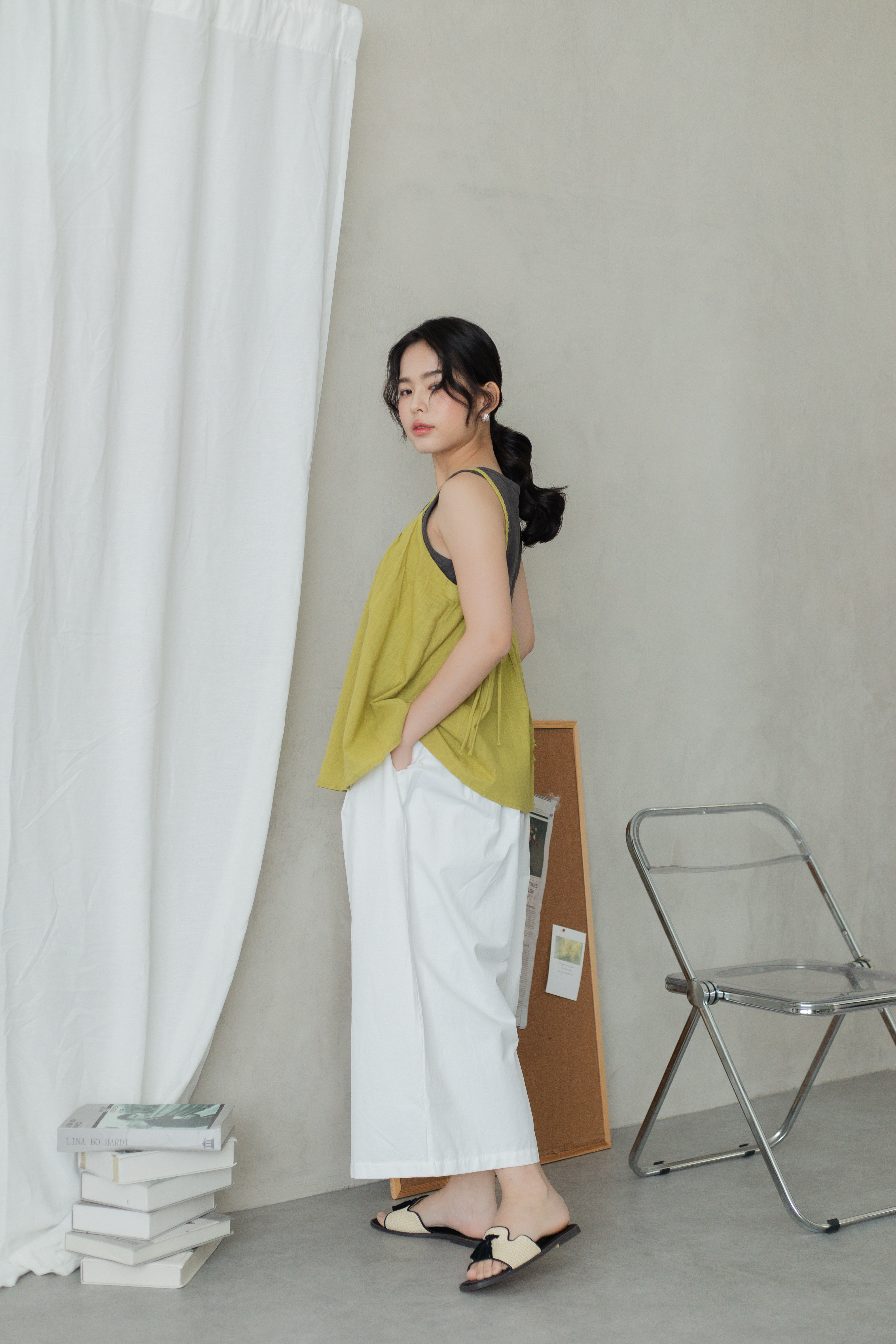 Marlow Layering Top (2pcs) Lime -2807TVLIM