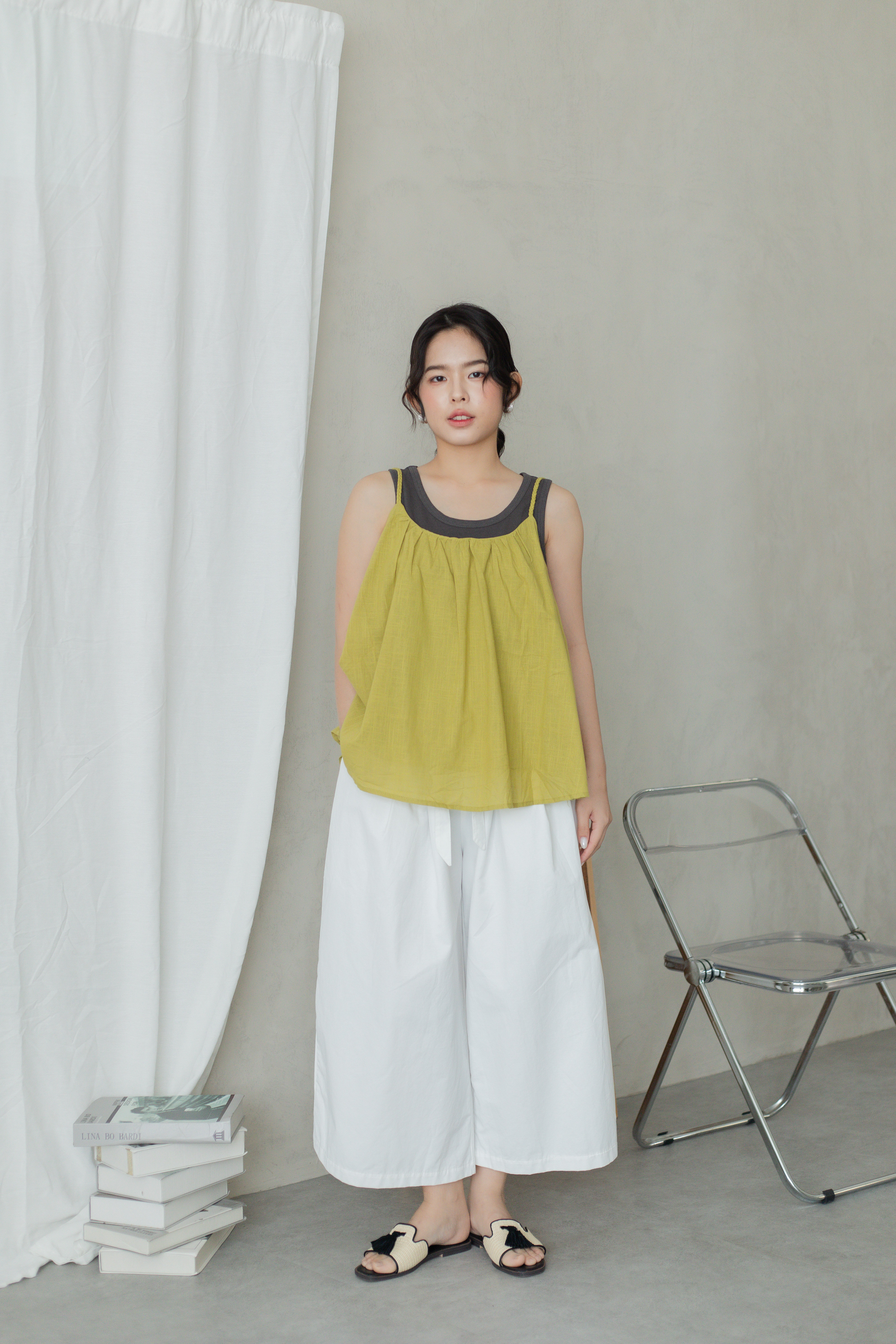 Marlow Layering Top (2pcs) Lime -2807TVLIM