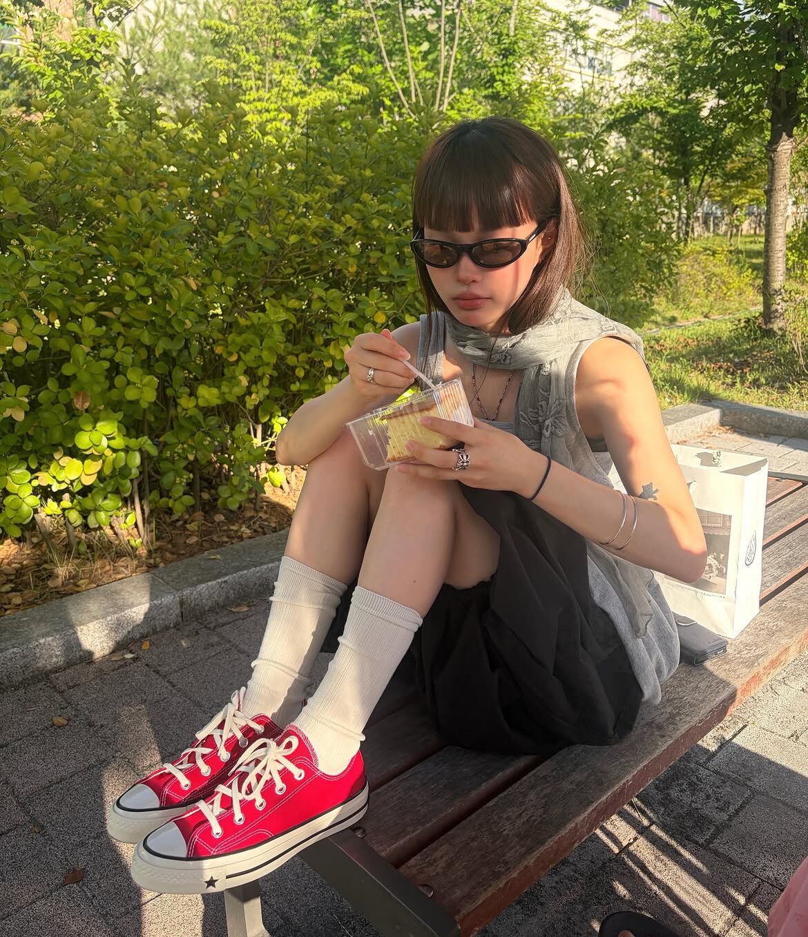 CONVERSE CHUCK 70 X 紅色 紅奶油 低筒 Karina代言同款 劉知珉 Yerin Baek 白藝潾 男女鞋 A24235C / 預購
