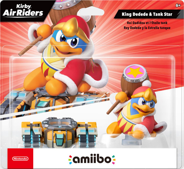 amiibo 帝帝帝大王 & 坦克之星（卡比的馭天飛行者系列）