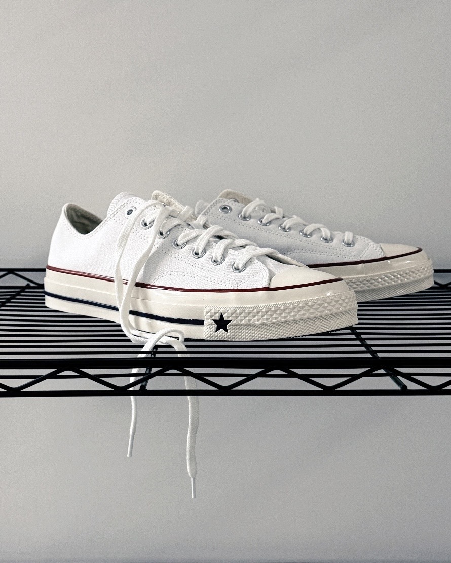 CONVERSE CHUCK 70 X 白色 白奶油 低筒 Karina代言同款 劉知珉 Yerin Baek 白藝潾 男女鞋 A24230C / 預購
