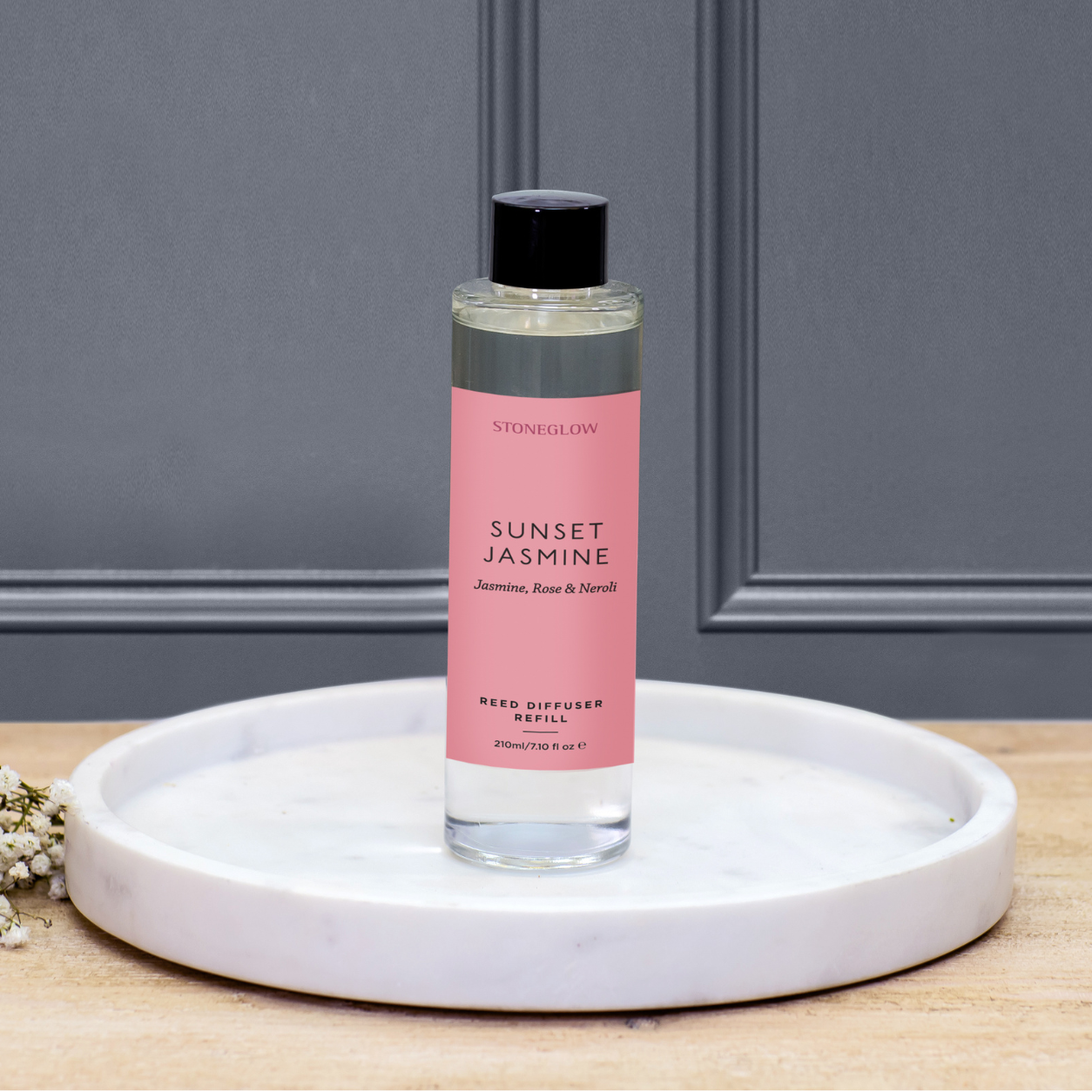 STONEGLOW The Walled Garden - Sunset Jasmine Scented Reed Diffuser Refill | 210ml