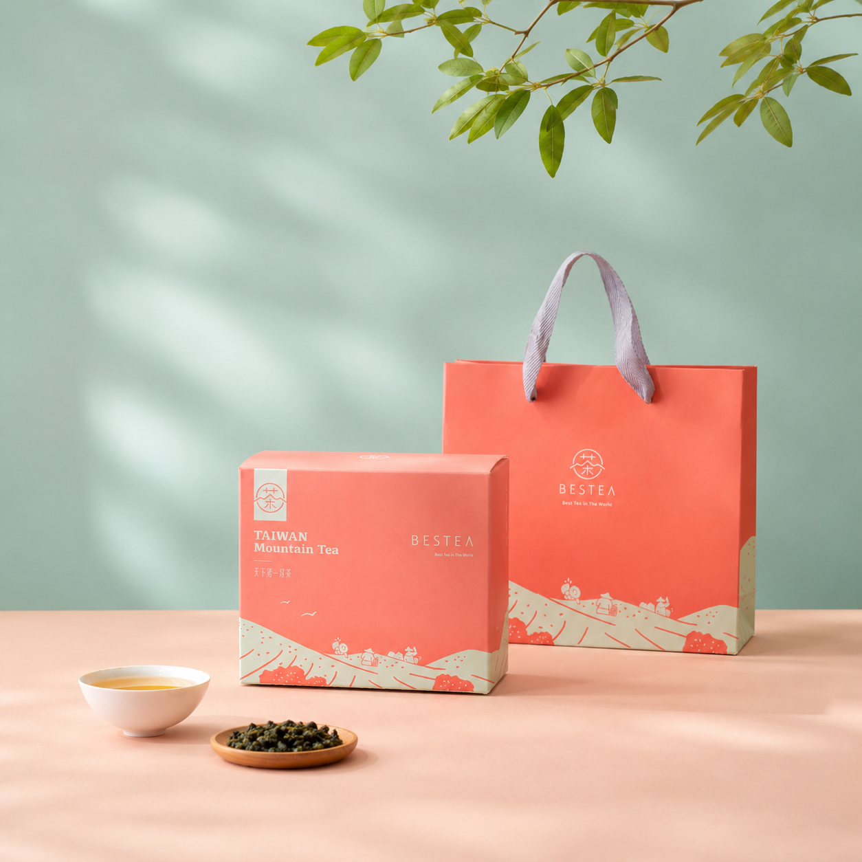 【 暖心茶山禮盒 】雙罐茶葉・自由配NT$800~5100