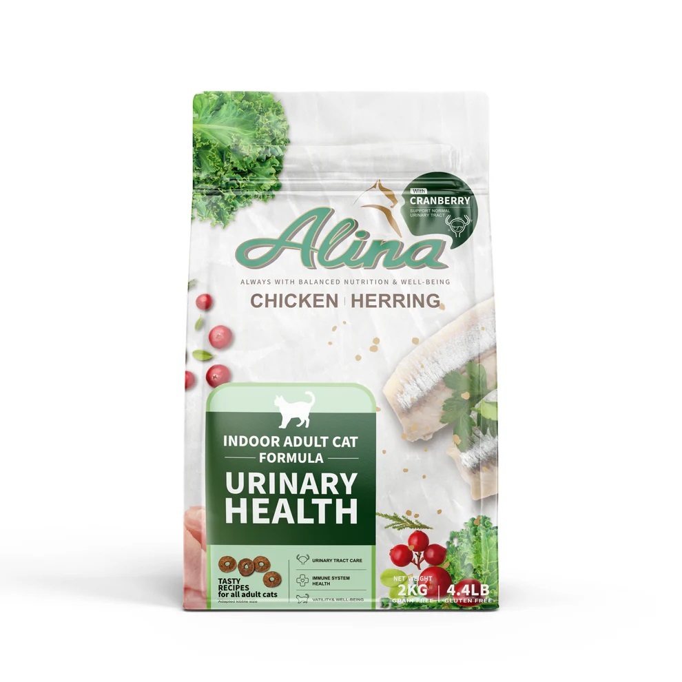 【ALINA】成貓飼料｜雞肉+鯡魚｜泌尿保健配方 2KG / 4KG / 7.5KG