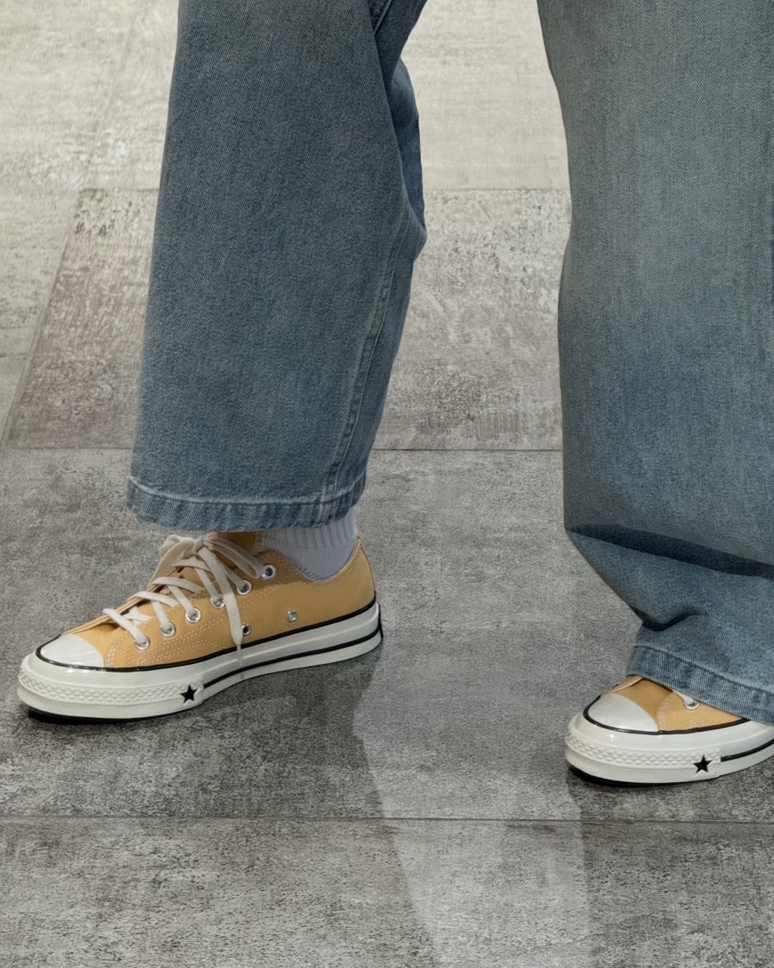 CONVERSE CHUCK 70 X 檸檬黃 奶油白 低筒 Karina代言同款 劉知珉 Yerin Baek 白藝潾 男女鞋 A24236C / 預購