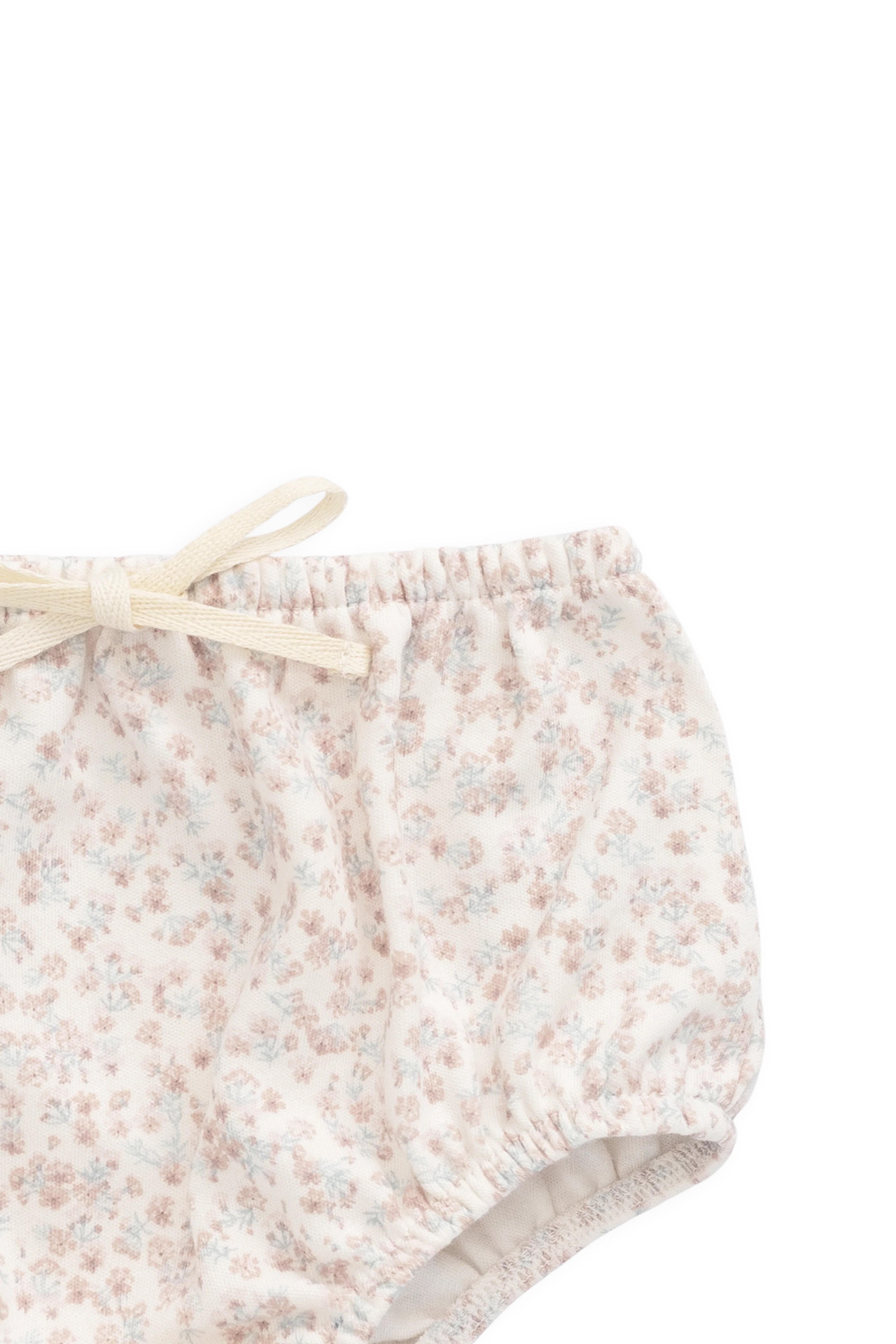 【預購】JAMIE KAY -Organic Cotton Classic Bloomer（Posy Milk）