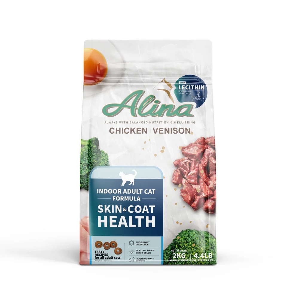 【ALINA】成貓飼料｜雞肉+鹿肉｜皮毛保健配方 2KG / 4KG / 7.5KG