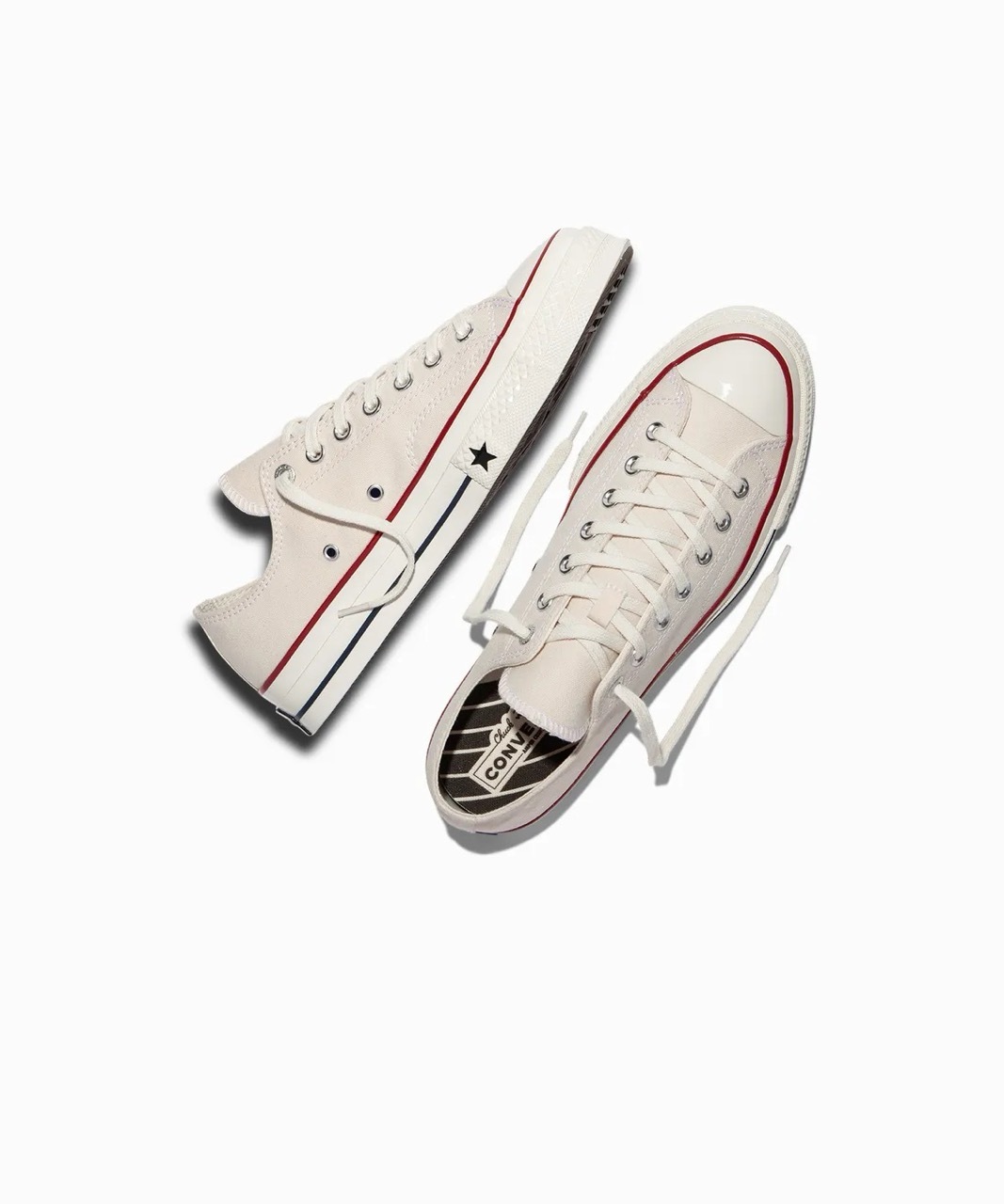 CONVERSE CHUCK 70 X 米色 米白 奶油白 低筒 Karina代言同款 劉知珉 Yerin Baek 白藝潾 男女鞋 A24229C / 預購
