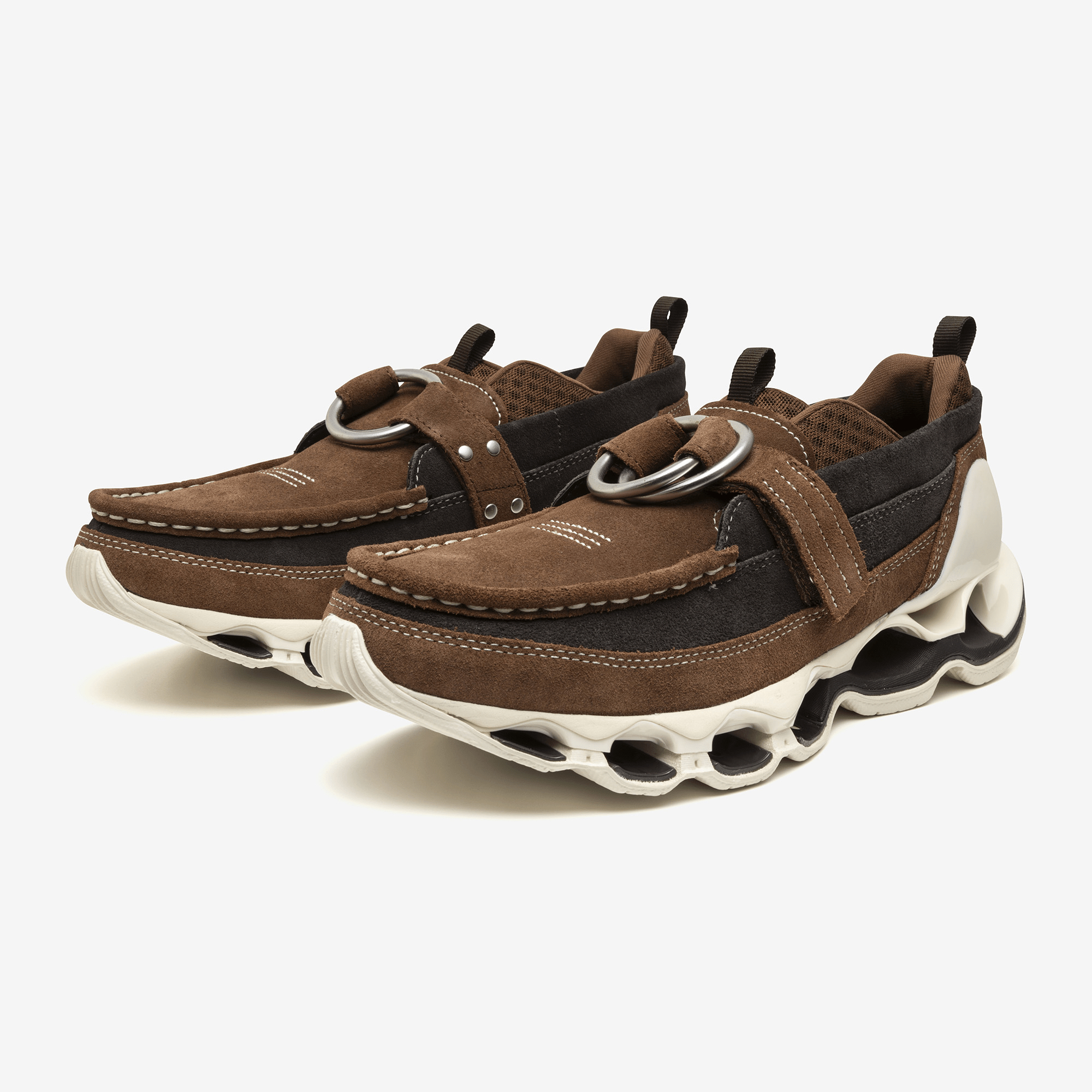 Mizuno｜WAVE PROPHECY RING MOC SETSUMASA KOBAYASHI "Brown × Off-White"