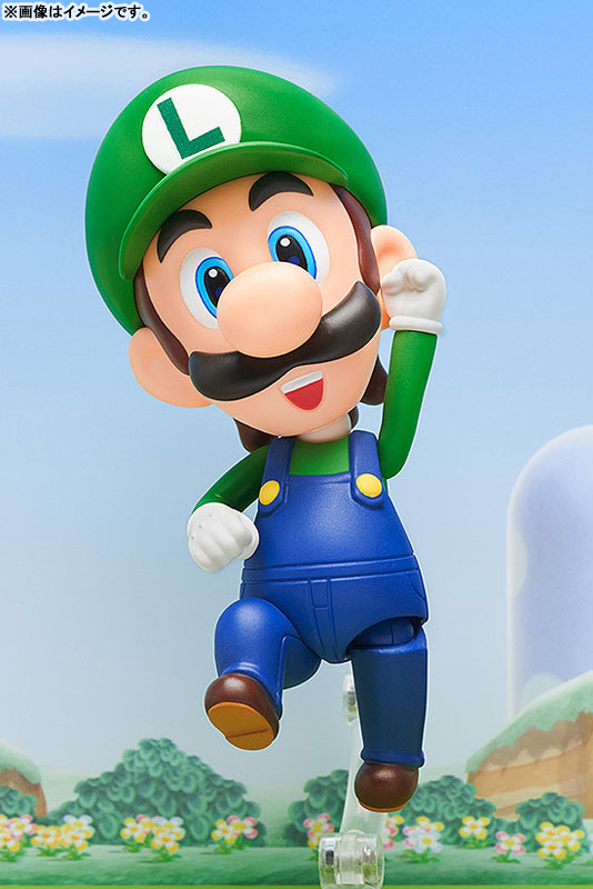 預訂1月  Good Smile Company 超級瑪利歐  393黏土人 路易吉  Nendoroid Super Mario Luigi Pre-order