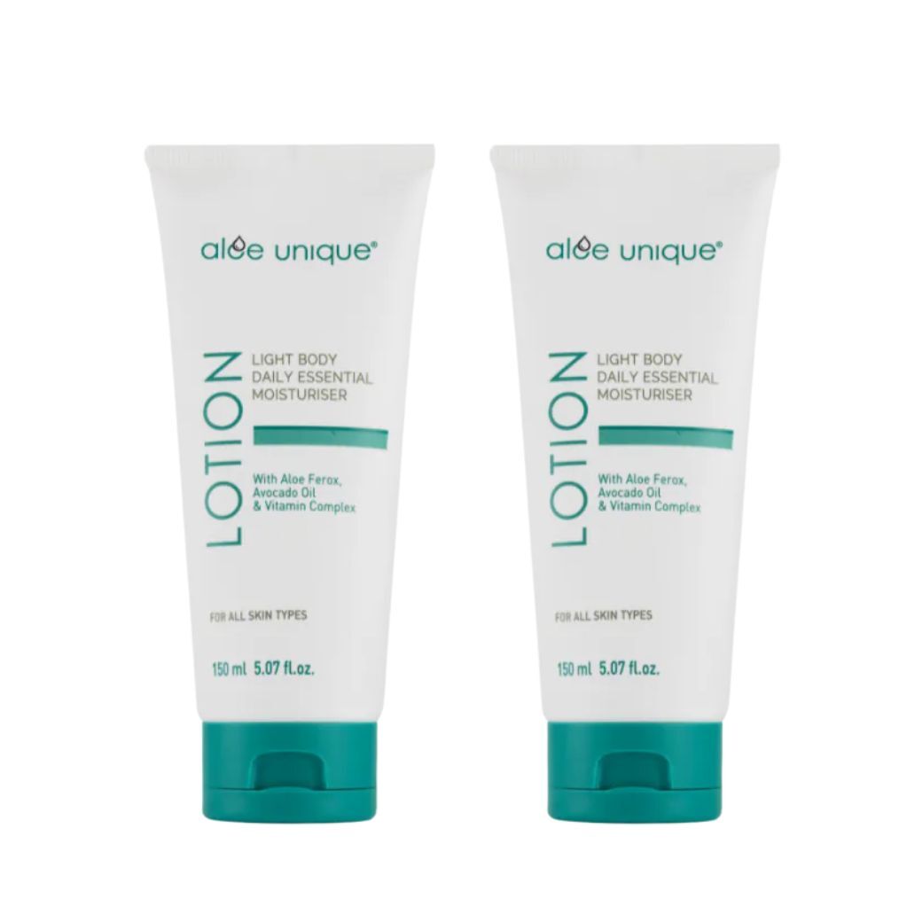 aloe unique優尼客-開普蘆薈清爽身體乳 150ml -2入組