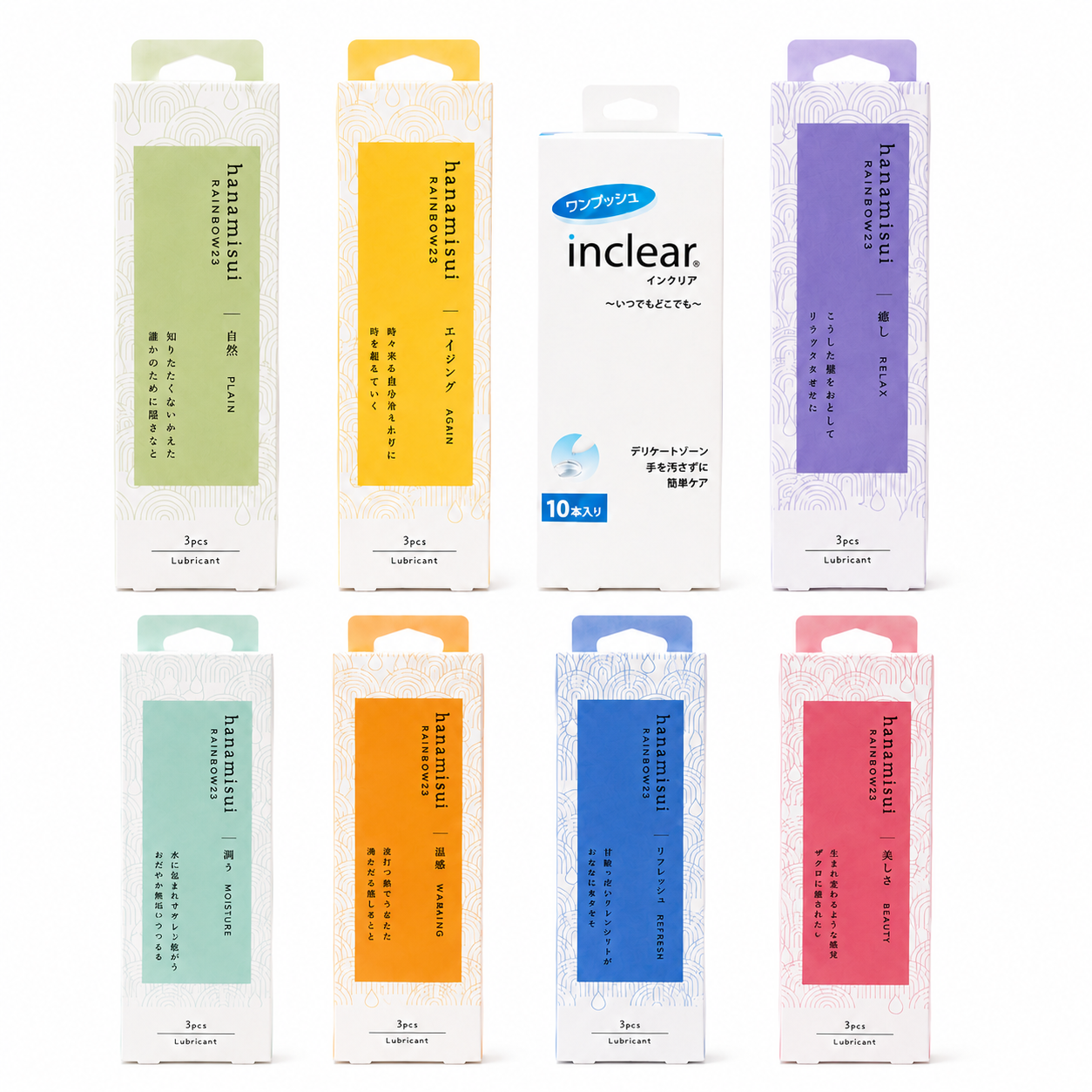 【花美水 hanamisui】inclear 私密淨化凝膠 10入裝 3入裝 私密清潔 日常保養