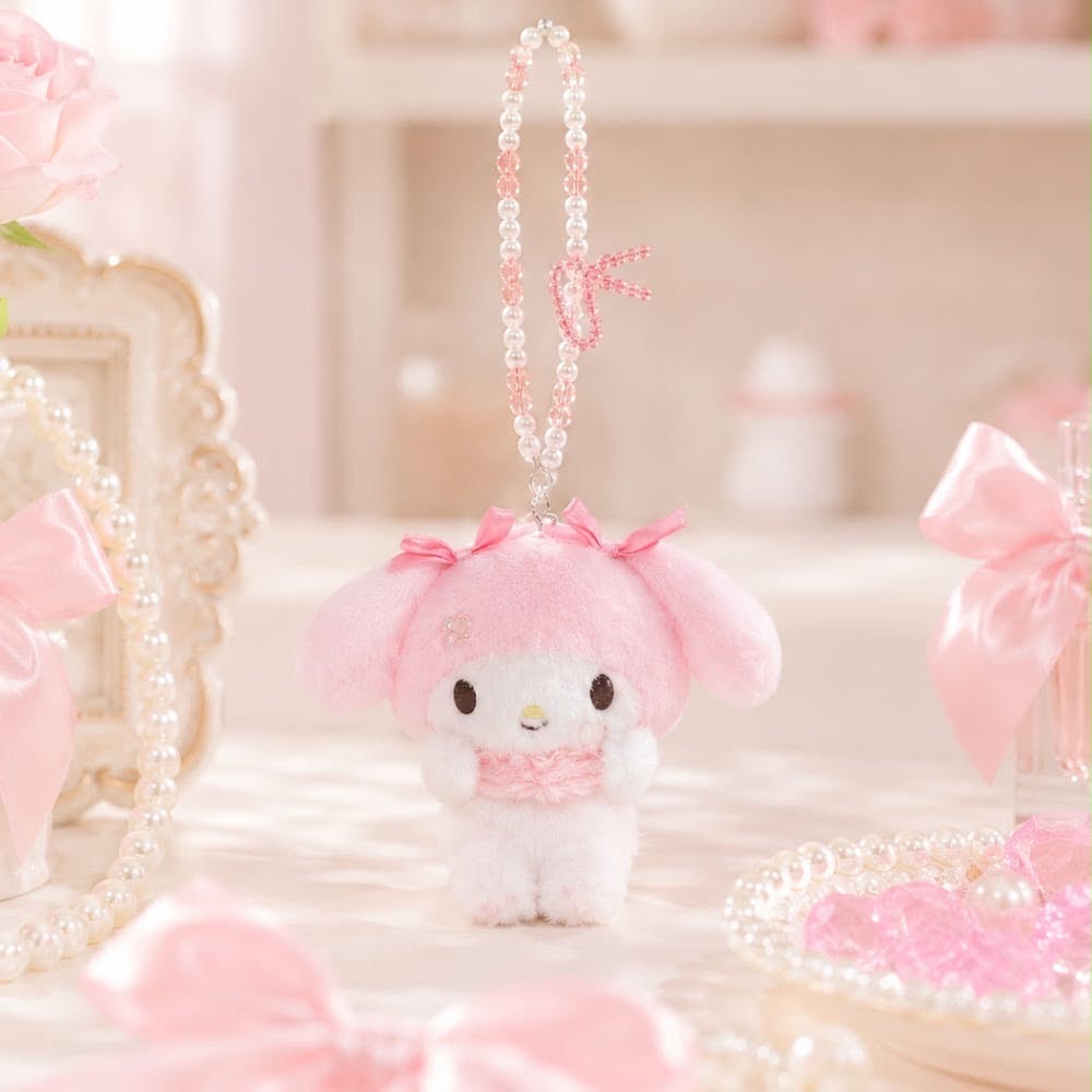 【預購】韓國 Sanrio 三麗鷗正版 蝴蝶結翅膀串珠掛件吊飾