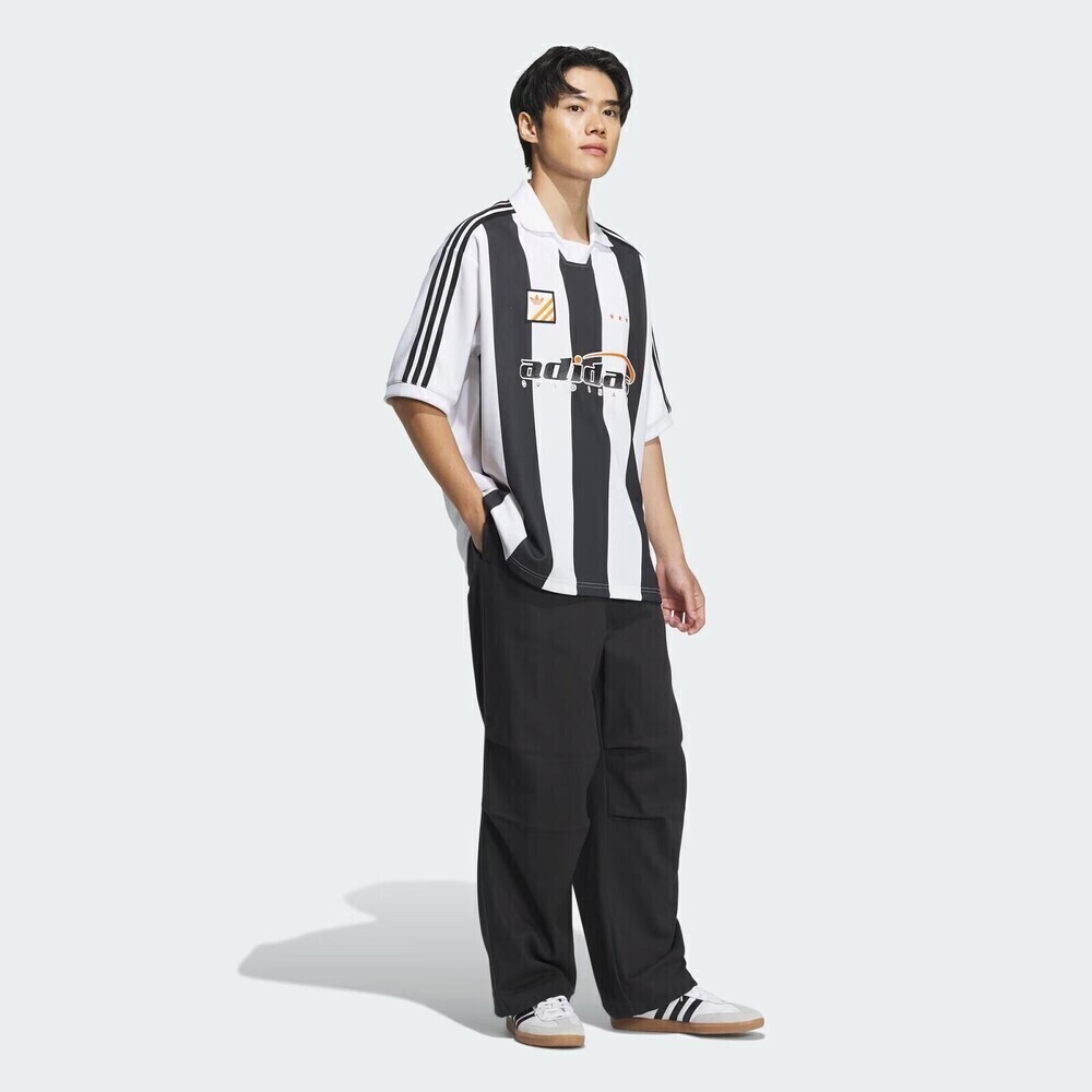 ADIDAS 長褲 SPO WOVEN PANT 黑色 寬褲 休閒褲 男 JC6847