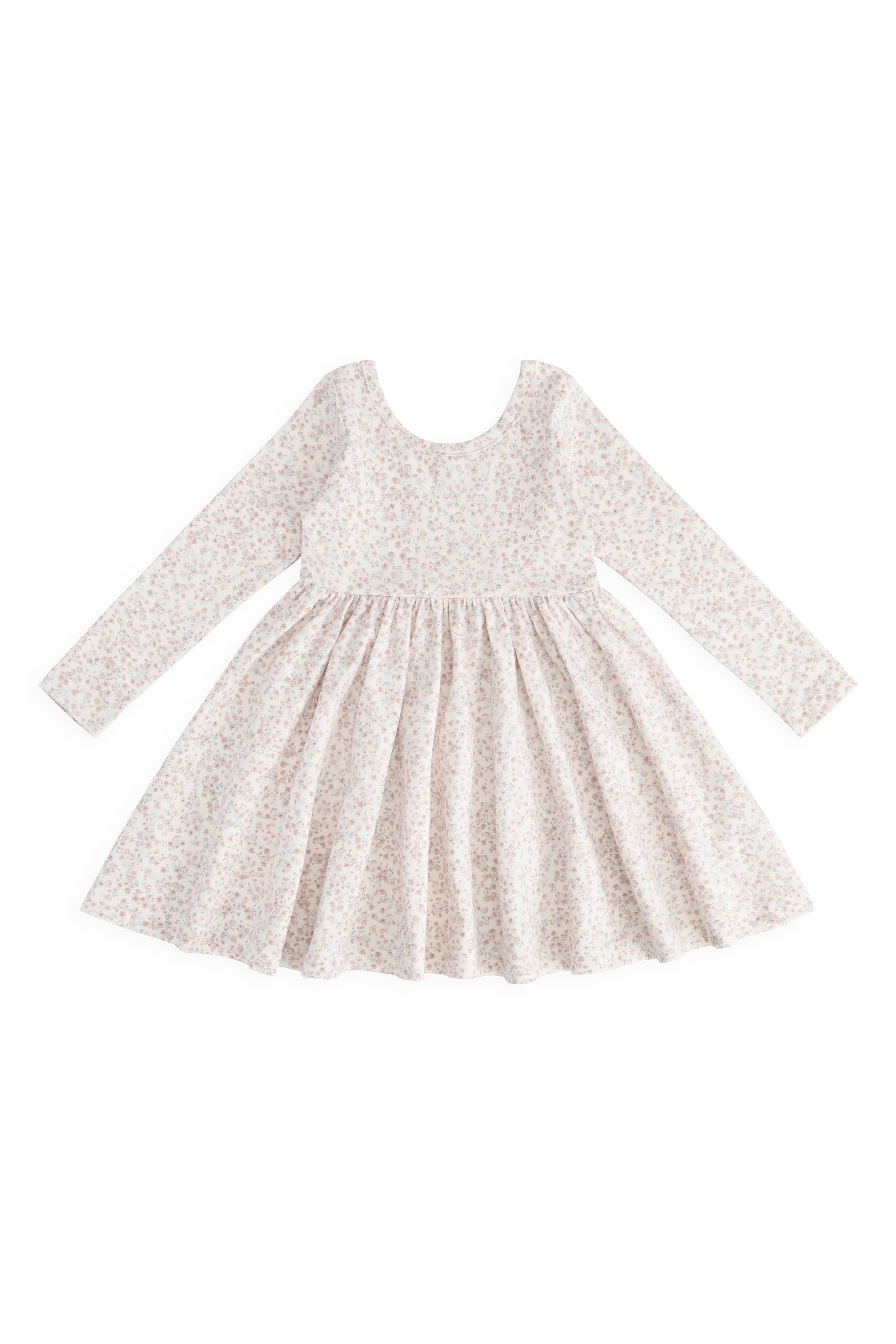 【預購】JAMIE KAY -Organic Cotton Tallulah Dress（Posy Milk）