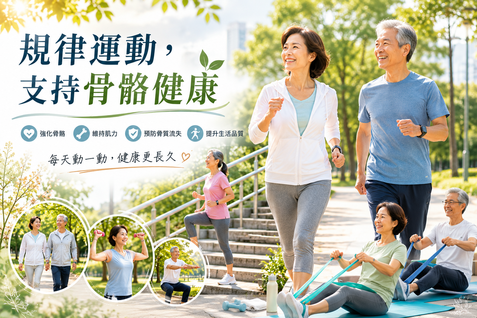 規律運動與骨骼健康