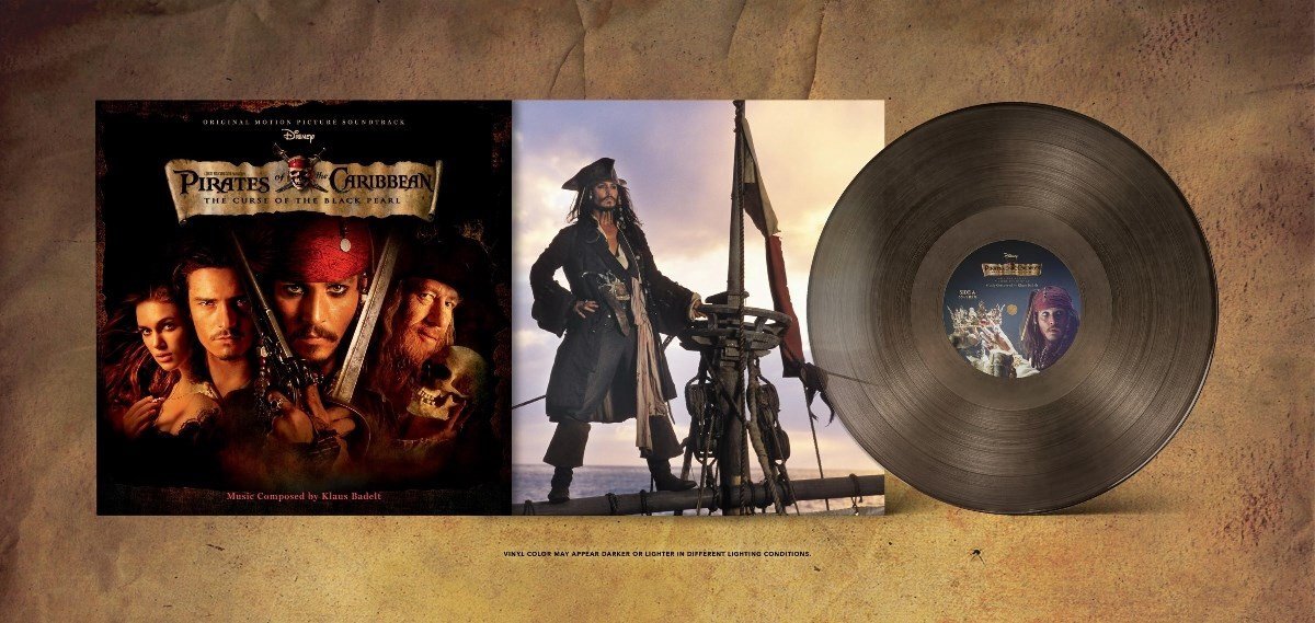 Klaus Badelt - Pirates of the Caribbean: The Curse of the Black Pearl LP (Black Ice Vinyl)