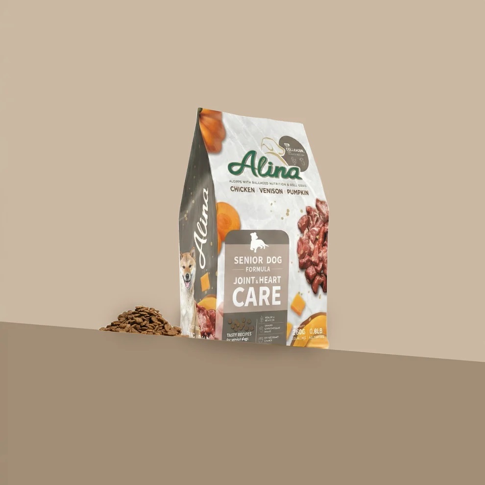 【ALINA】熟齡犬飼料｜雞肉+鹿肉｜關節顧心配方 2KG / 4KG / 7.5KG